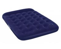 Bestway sötétkék párnás velúr matrac 191 x 137 x 28 cm